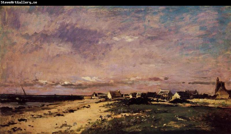 Charles-Francois Daubigny French Coastal Scene